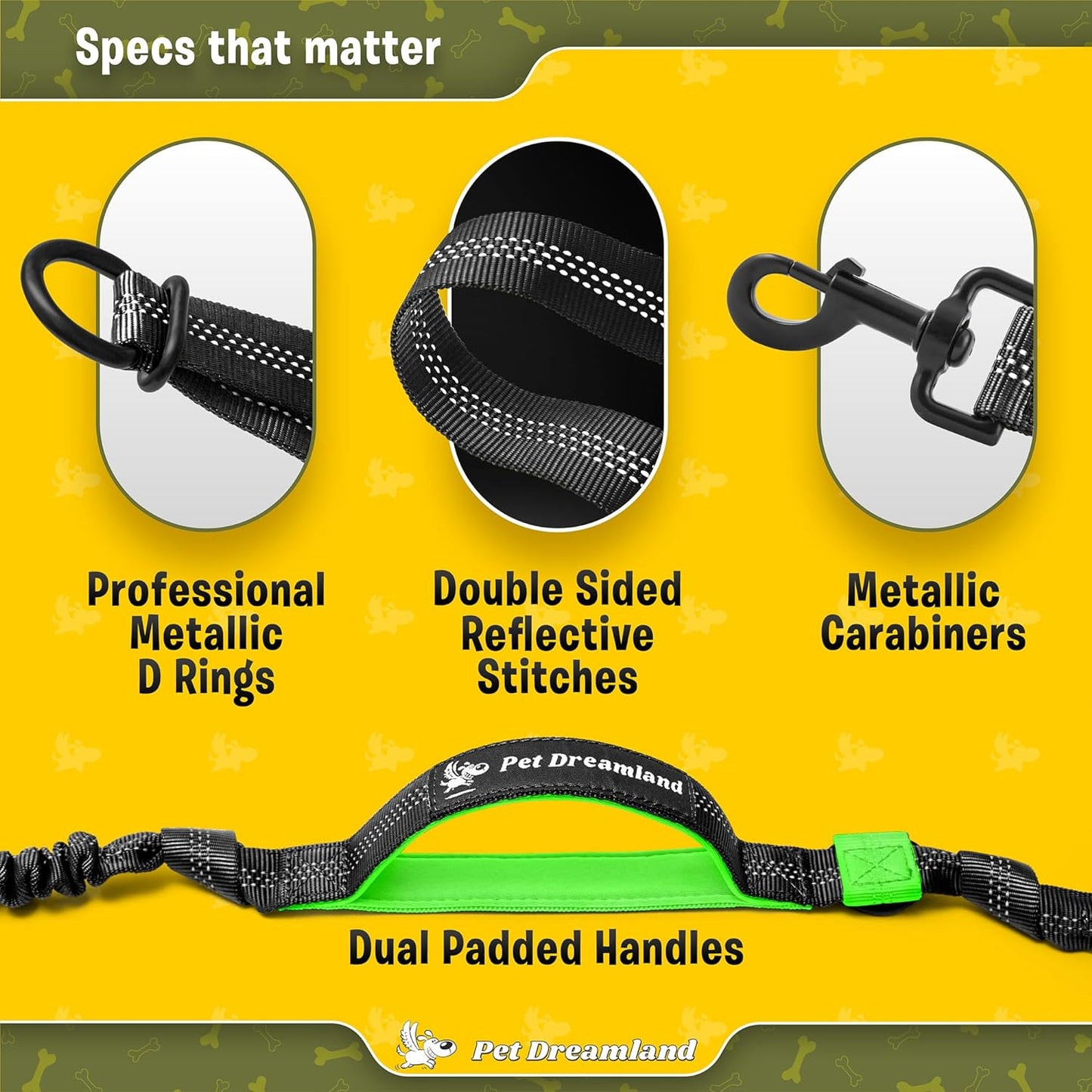 Premium Hands-Free Leash for Medium Dogs: Enhanced Comfort and Freedom for Running, Walking, and Hiking - Durable and Versatile Waist Dog Leash Belt